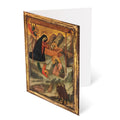 The Nativity by Duccio di Buoninsegna Greetings Card