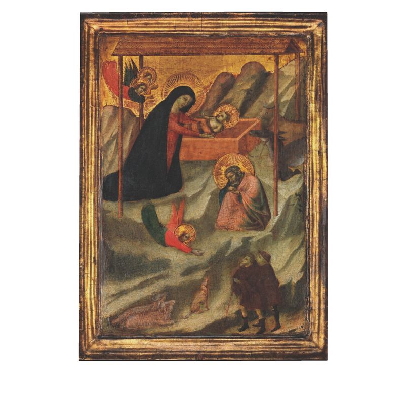 The Nativity by Duccio di Buoninsegna Postcard